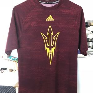 ADIDAS ARIZONA STATE CLIMALITE TEE
